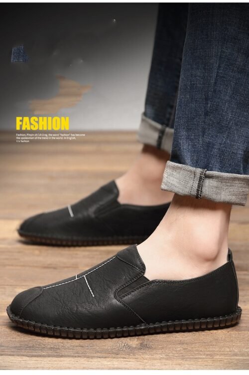 3 MOCASSINS EN CUIR BEIGE ET NOIR INTEMPORELS 2025