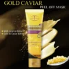 Masque facial Peel-Off à la feuille d'or