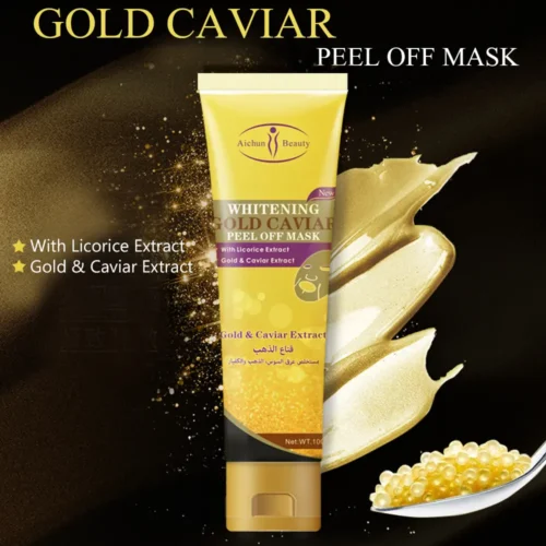 Masque facial Peel-Off à la feuille d'or