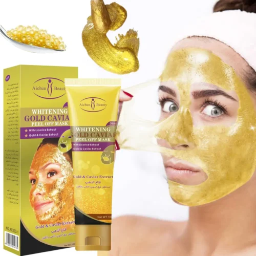 Masque facial Peel-Off à la feuille d'or