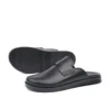 Mule en cuir noir || CI