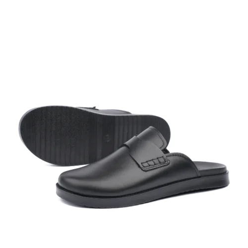 syQ5VY9OpMEbB2IYQVed0hn2wyVsKBpzO6NS98JT Mule en cuir noir || CI