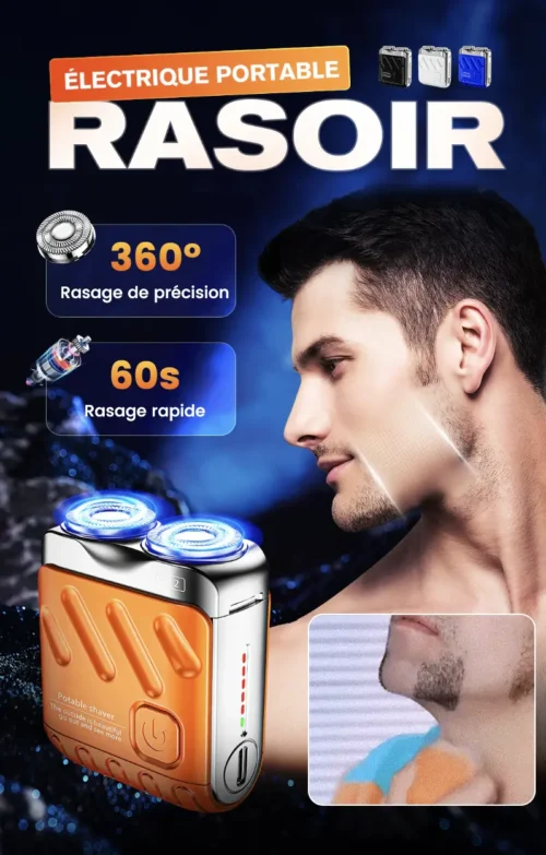 ELECRIQUE PORTABLE RASOIR