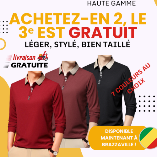 3 POLO ITALIEN STRETCH 2025  offre