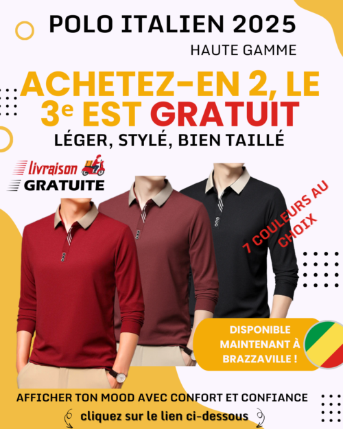 5 3 POLO ITALIEN STRETCH 2025 offre
