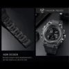 Montre de sport à double affichage multifonctionnelle