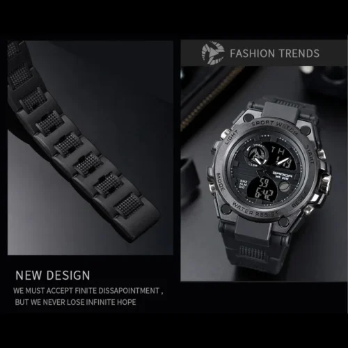 description-image-60 Montre de sport à double affichage multifonctionnelle