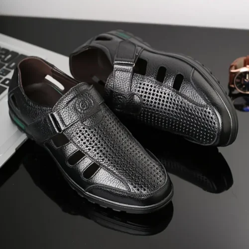 SANDALES URBAINES NOIR FLEX  2025