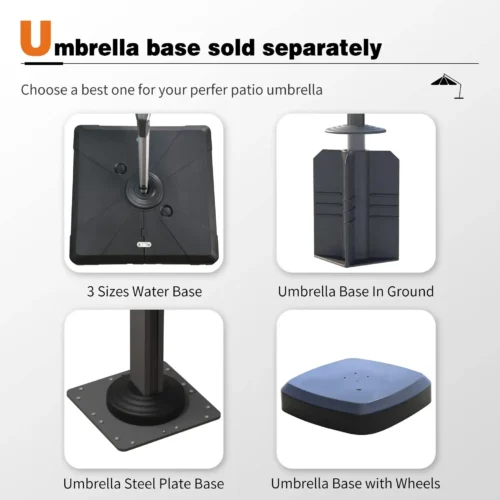 13 PatioGlide™ Parasol