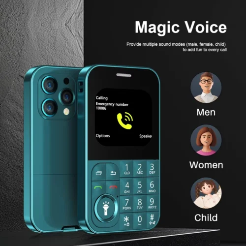 🔥 Mini Smartphone à la voix magique