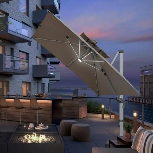 2 PatioGlide™ Parasol