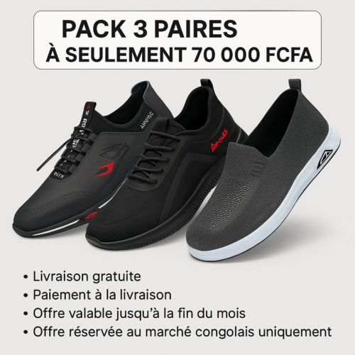 20250723_0335_Pack Chaussures Premium_remix_01k0tem4zffy4rgb128y007yj0 (1) pack 3 chaussures