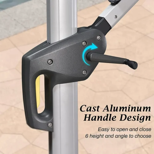 7 (2) PatioGlide™ Parasol