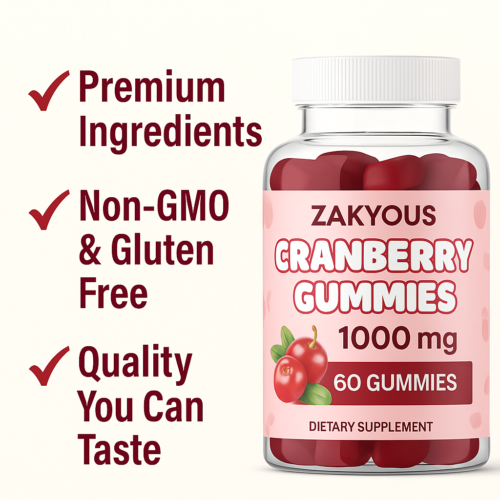 Cranberry Gummies – 1000 mg