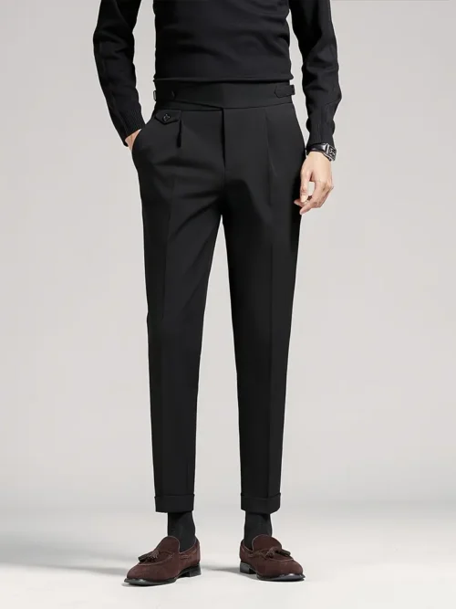 b6dea19e-4a15-4986-9614-32f6d1ff838f Pantalon costume homme Naples noir