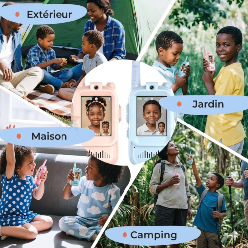 🎉 Talkie-Walkie Vidéo pour Enfants – Communiquer, Jouer et S’amuser !
