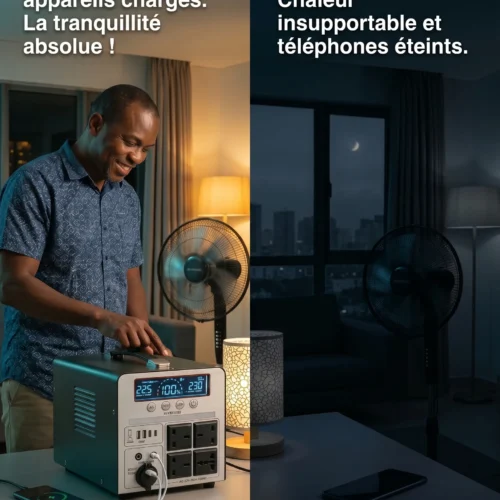 Station d'alimentation portable