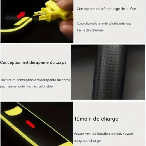 Rasoir électrique humide